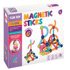 Magnetic Building Blocks Set | 84 Pieces