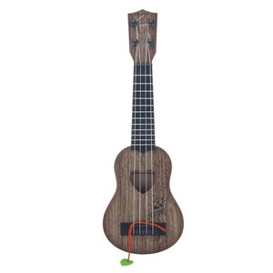 Classic kids’ musical guitar toy – brown