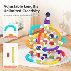 Hello Kitty Character Building Toy – Made of Cardboard Pieces, Helps Develop Fine Motor Skills and Concentration in Children