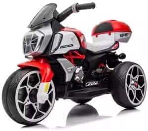 دراجة أطفال تعمل بالبطارية مع موسيقى بلوتوث وبطارية كهربائية خفيفة، دراجة أطفال مناسبة لعمر من 2 إلى 10 سنوات من هابي كيدو