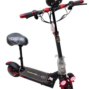 Advanced Scooter with Comfortable Leather Seat – Speeds Up to 80 km/h