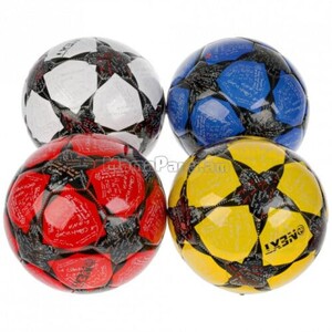 كرة قدم على شكل نجوم (P1)، كرة قدم، مصنوعة من مادة PVC، حمراء