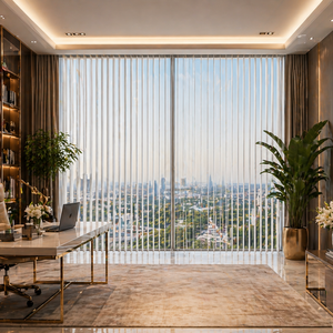 ستائر عمودية مودرن – تحكم أنيق بالضوء والخصوصية