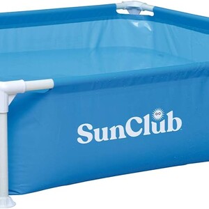 مسبح الأطفال المربع بإطار معدني – SunClub