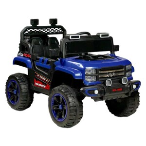 Kids’ 4-Wheel Electric Ride-On – Rechargeable, 2 Seats, Remote Control, MP3 & Lights for Boys & Girls