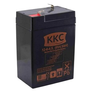 بطارية سيارة طفل جافة 6V/4.5A قابلة لإعادة الشحن ماركة KKC